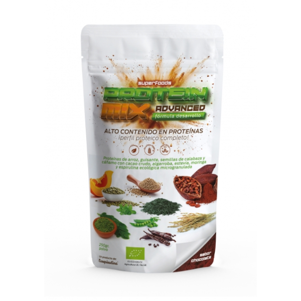 ADVANCED MIX PROTEIN con superfoods 250g - Desarrollo
