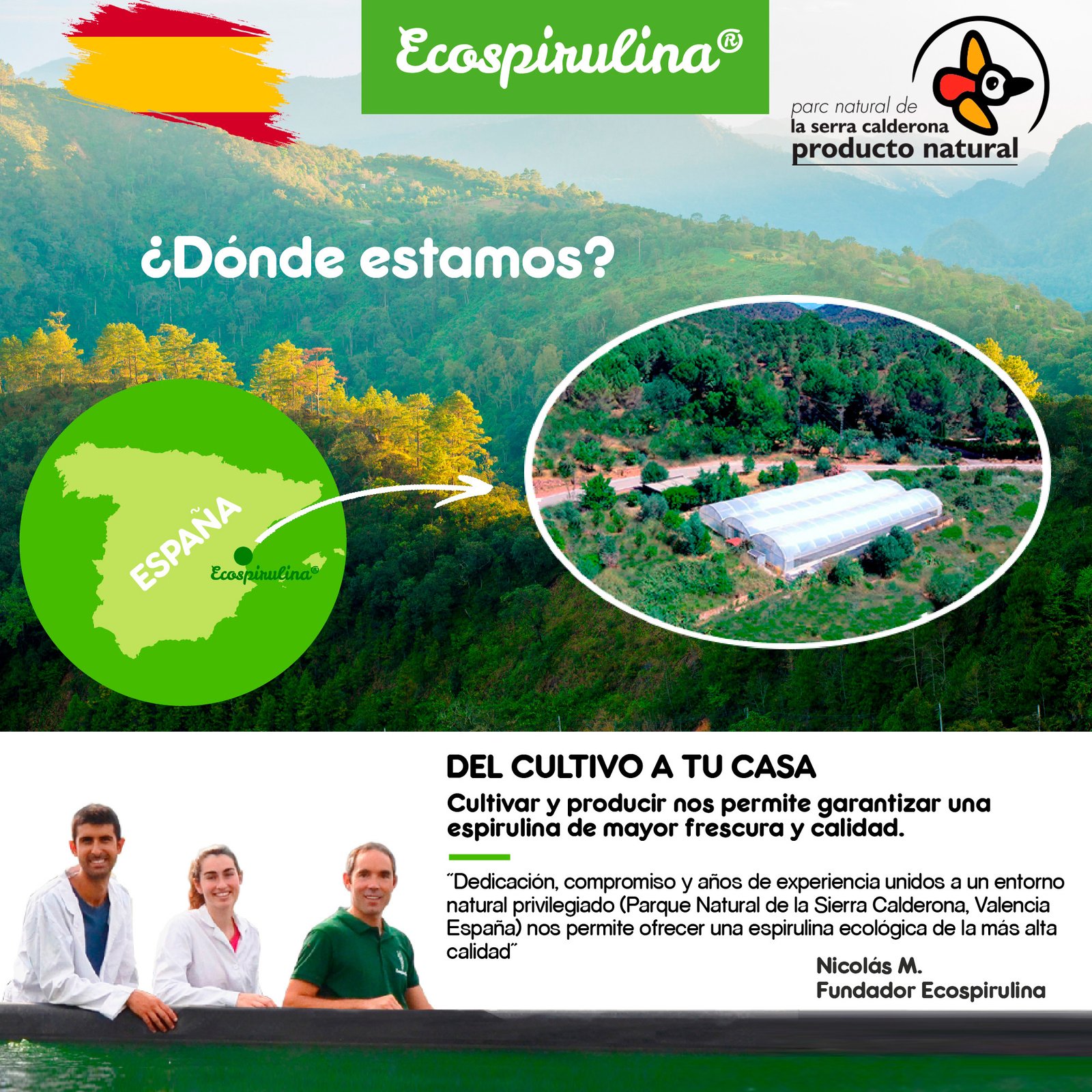 Espirulina ECO pura en Comprimidos producida en España - Imagen 4